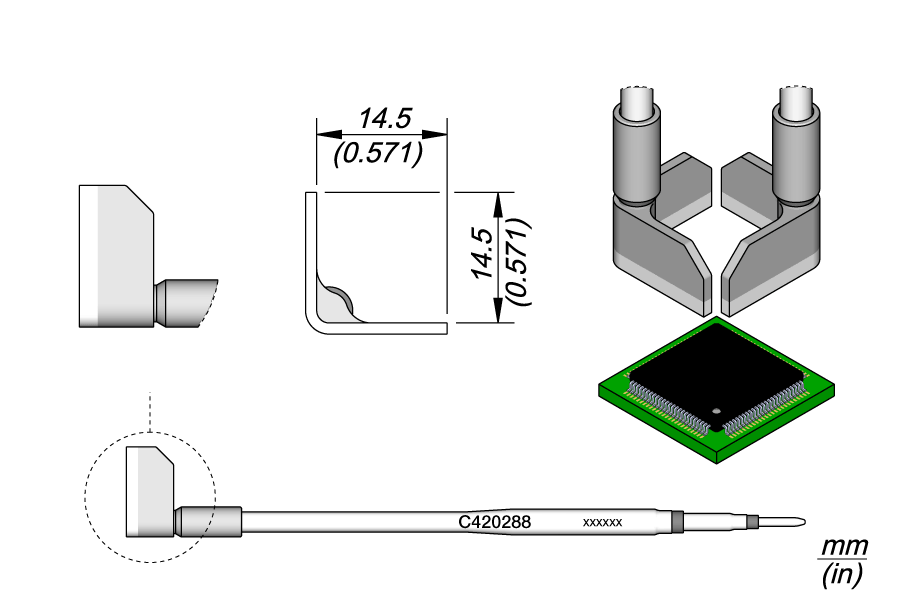 C420288 - QFP Cartridge 14.5